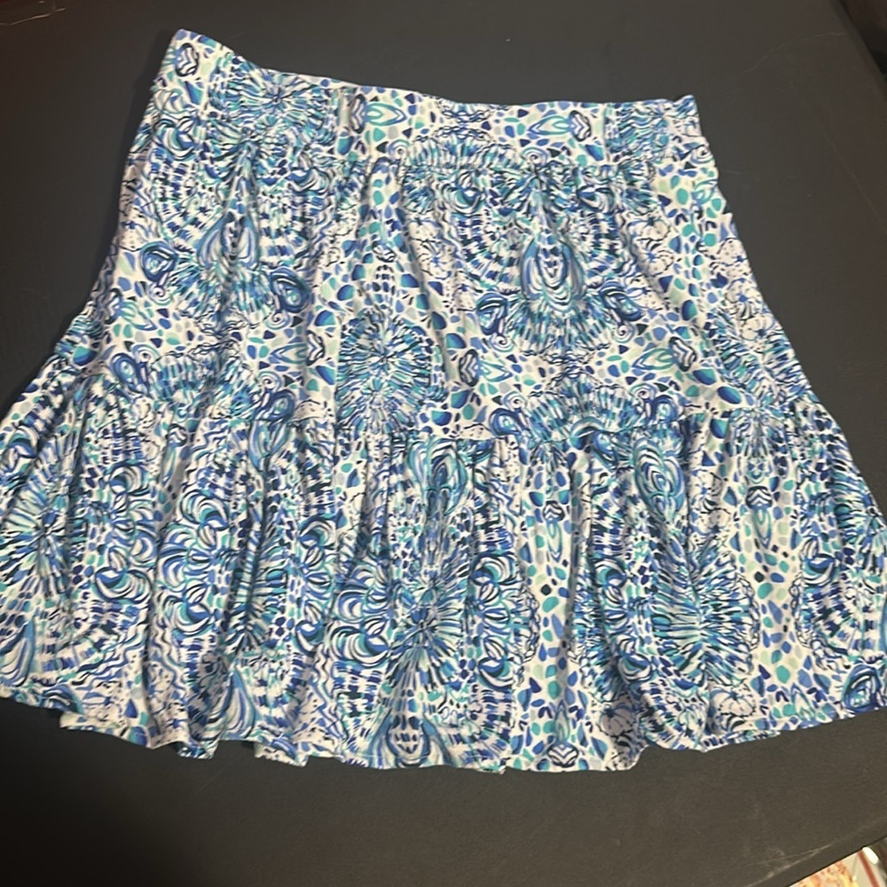 Lilly Pulitzer Women’s Jacey Skirt Call My Shell size large - Picture 3 of 3